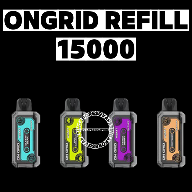 OnGrid 15000 Refill Pod - Sg Vape Singapore Delivery Vape Shop SG Delivery Vape Singapore OnGrid 15000 Refill Pod - Sg Vape Singapore Delivery Vape Shop SG Delivery Vape Singapore